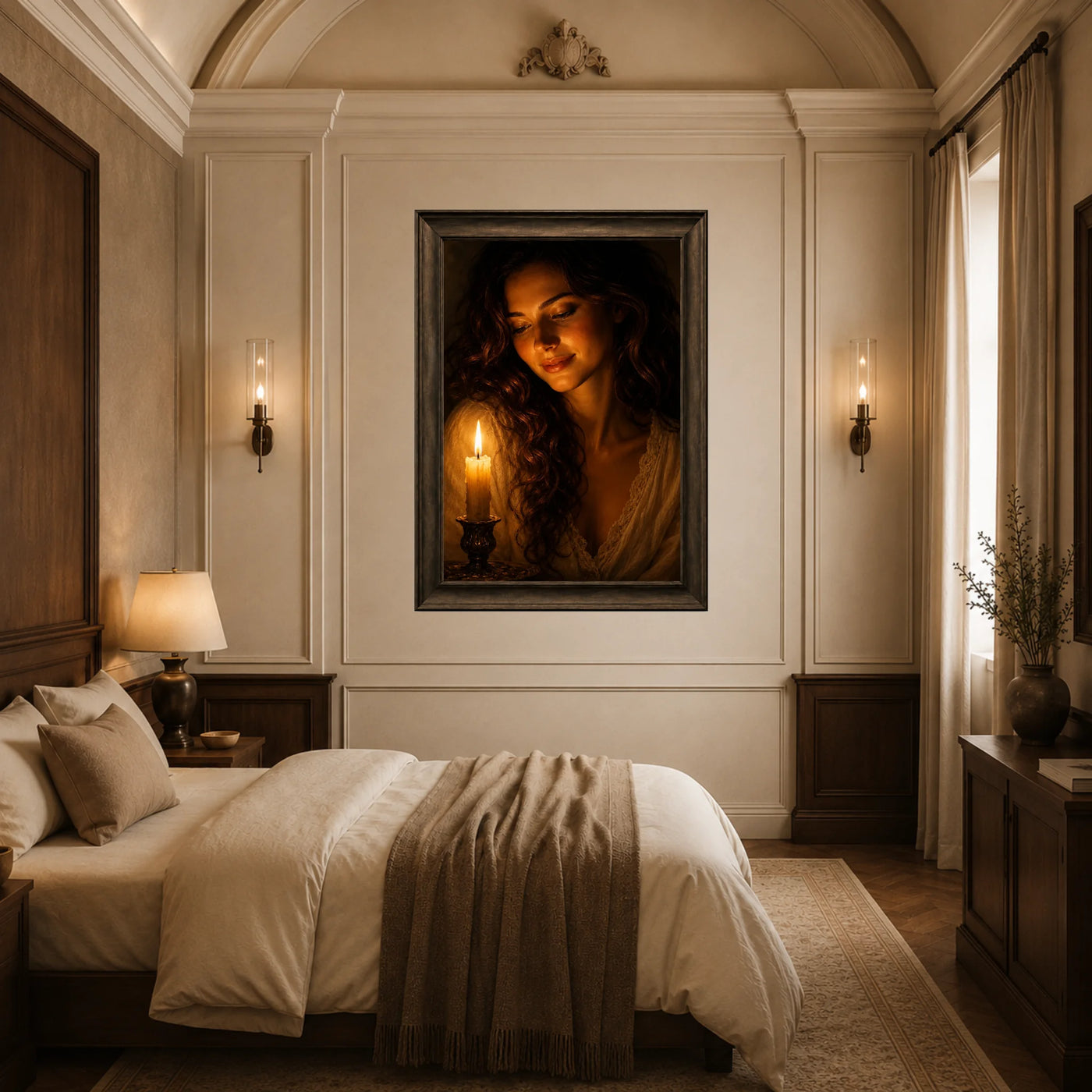 By Her Own Light - Bedroom View