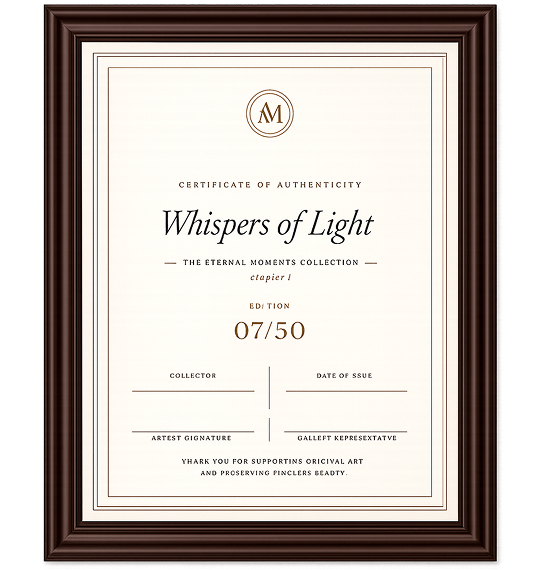 Certificate of Authenticity
