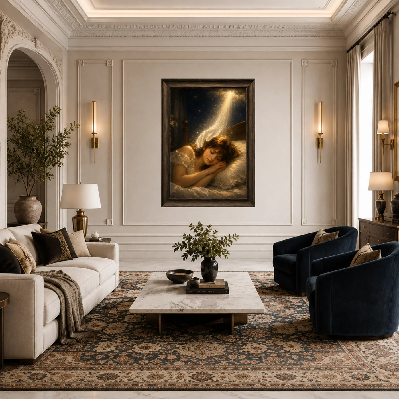 The Unpetitioned Grace - Living Room View