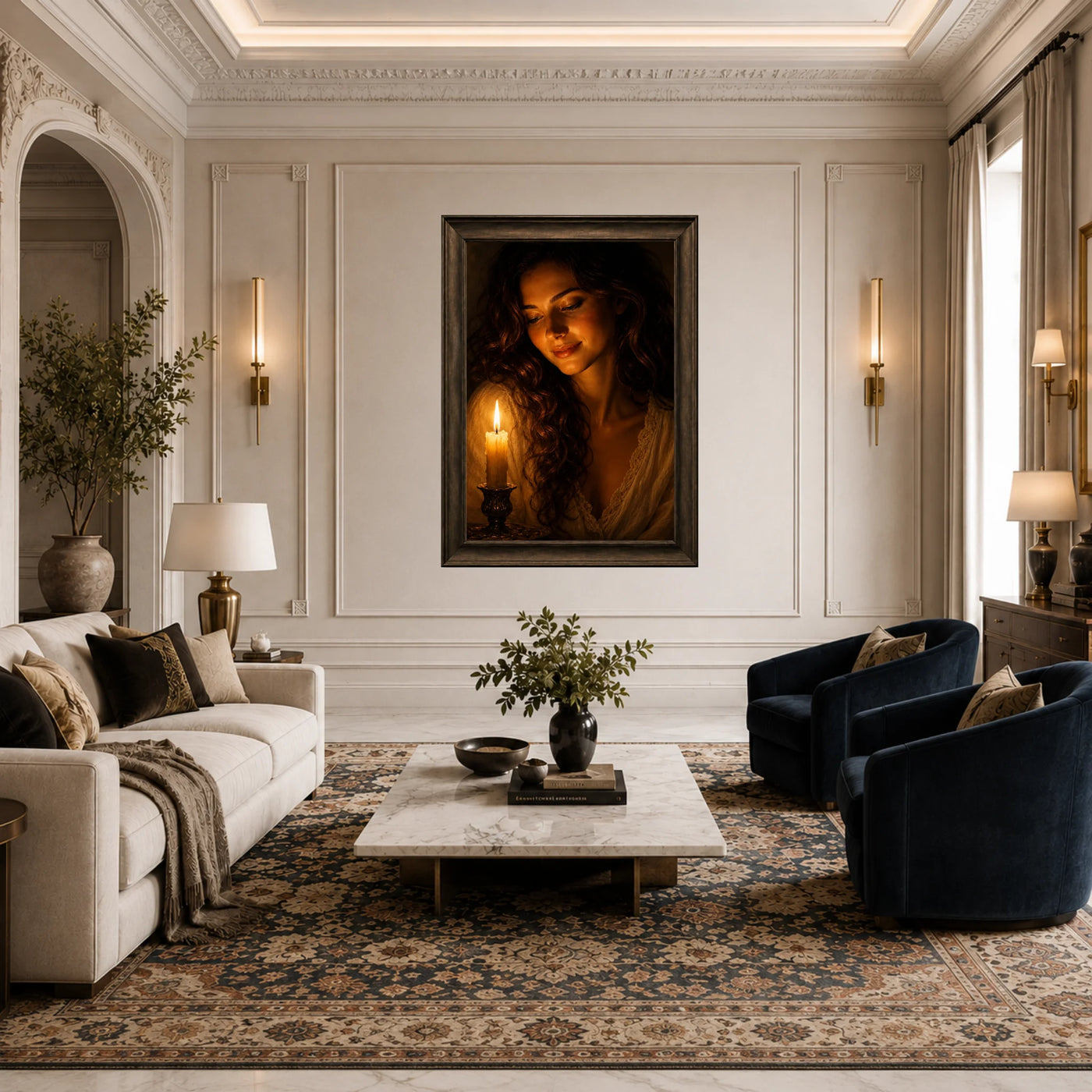 By Her Own Light - Living Room View