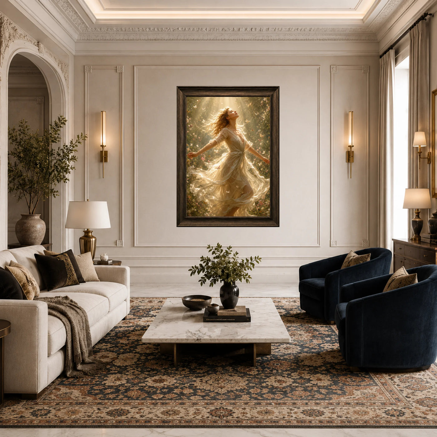 Unbidden - Living Room View
